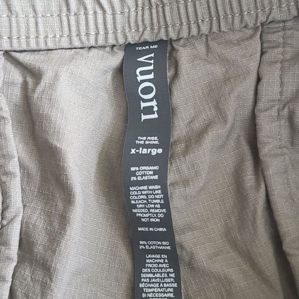 Vuori Ripstop Draw String Shorts Xl - image 7